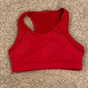 Fabletics red sports bra